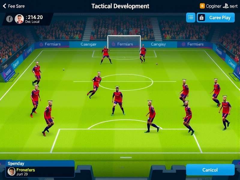 Masterful Midfielders tactical formation screen